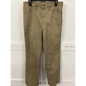 Rustler Khaki Twill‎ Work Pants - 32x30 Men's - Jeans USA-Made Vintage Talon Zip